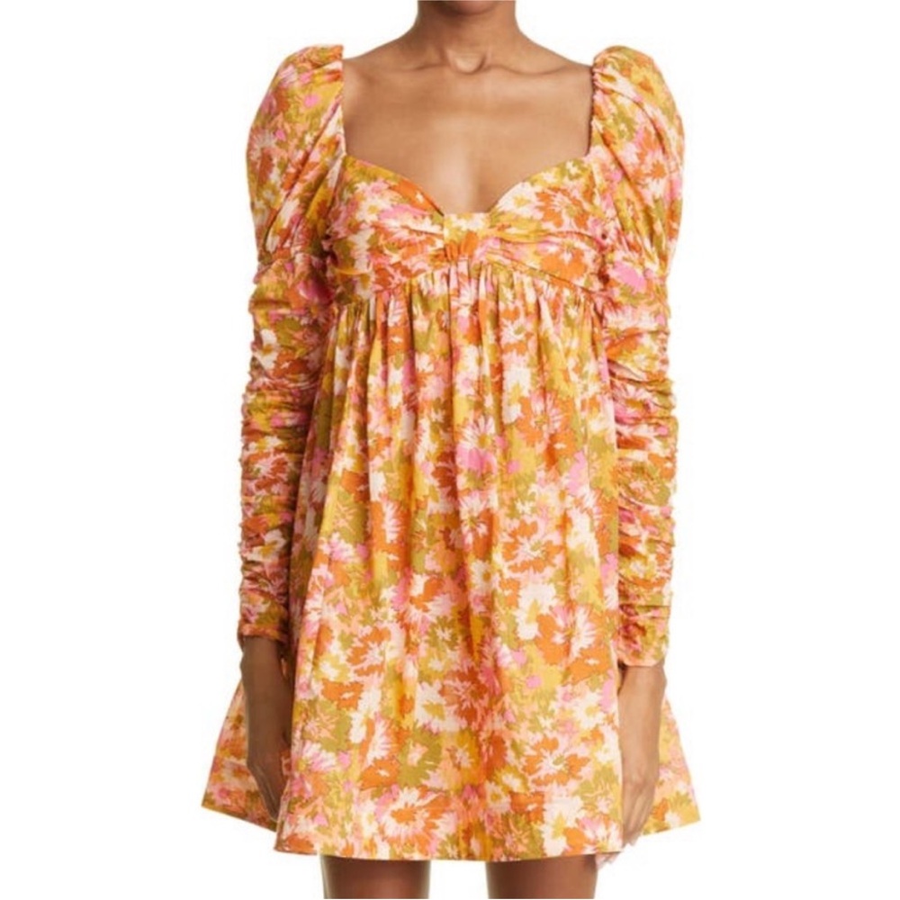 Zimmermann Violet Twist Front Dress